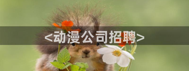 囧次元下载官网：<动漫公司招聘>